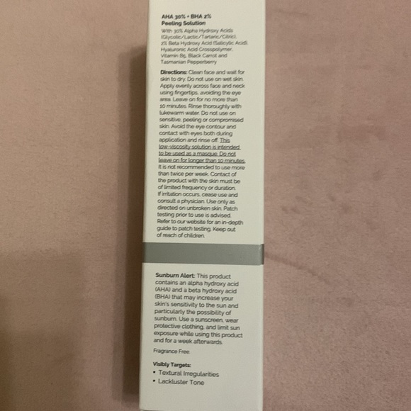 COPY - The ordinary AHA 30% + BHA2% peeling solution 30 ml - Picture 4 of 4